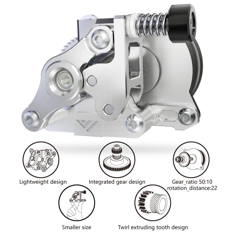 Imagem -02 - Kit de Impressora 3d Faça Você Mesmo Genuíno Suave Vzbot Awd 235 Vz235 Top Cnc Metal Leve Alta Velocidade Golias Air Printing com Klipper