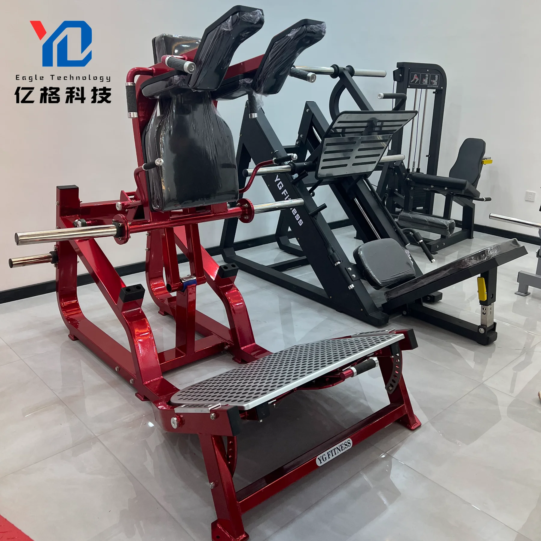 

YG-1049-1 YG Fitness Popular Pendulum Squat Machine Best Quality Super Squat Plate Loaded Machines Excise Leg Press