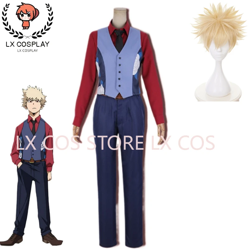 

Bakugou Katsuki Cosplay Costumes Halloween Outfit