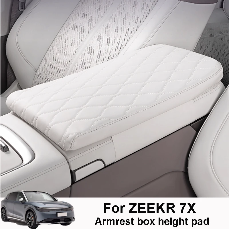 

For ZEEKR 7X 2025 2026 Car Armrest Box Height Pad Central Control Protective Cover Scratch Resistant Interior Accessories
