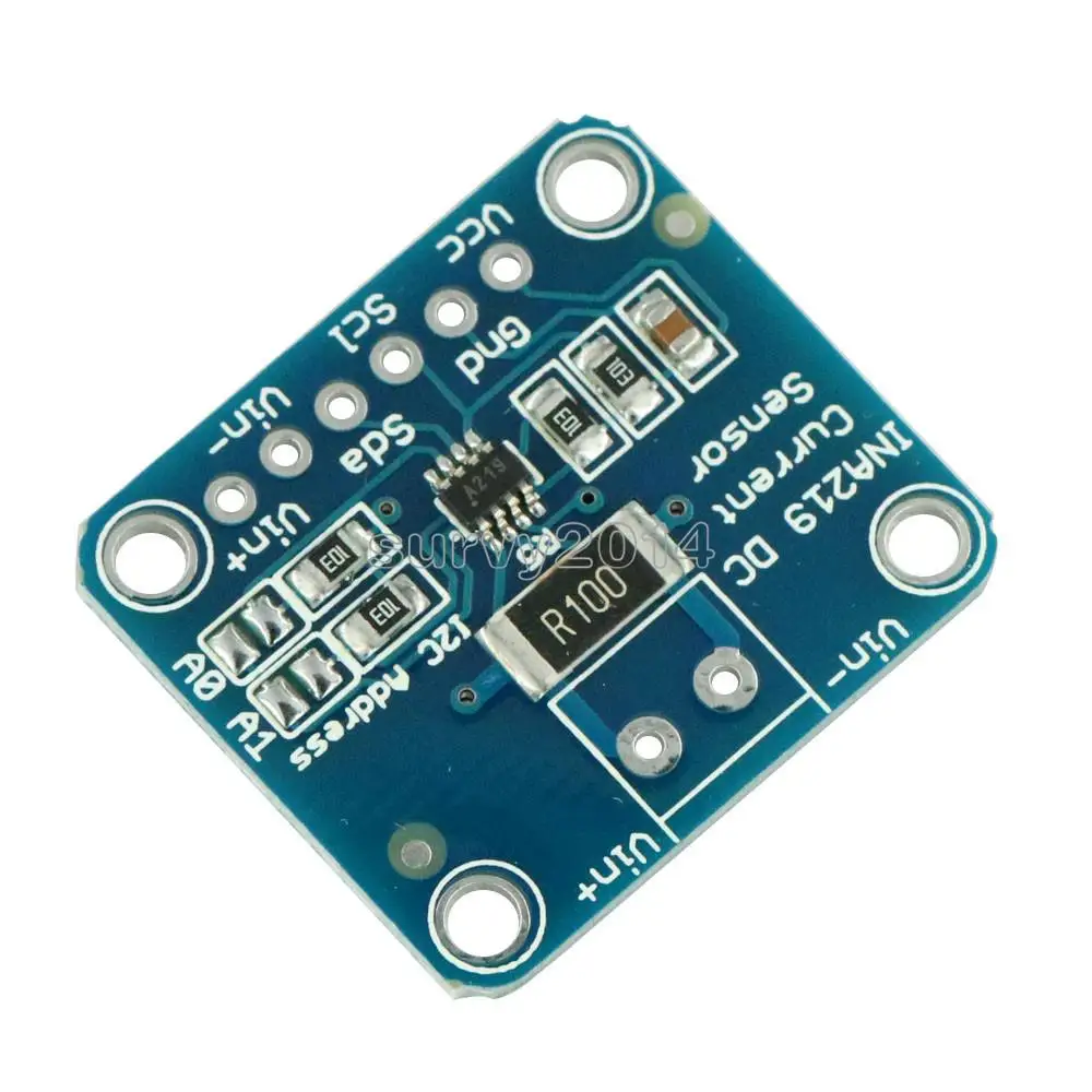 INA219 DC Current Power Supply Sensor Breakout Board Module Sensor Module I2C interface For Arduino DIY DC INA219B