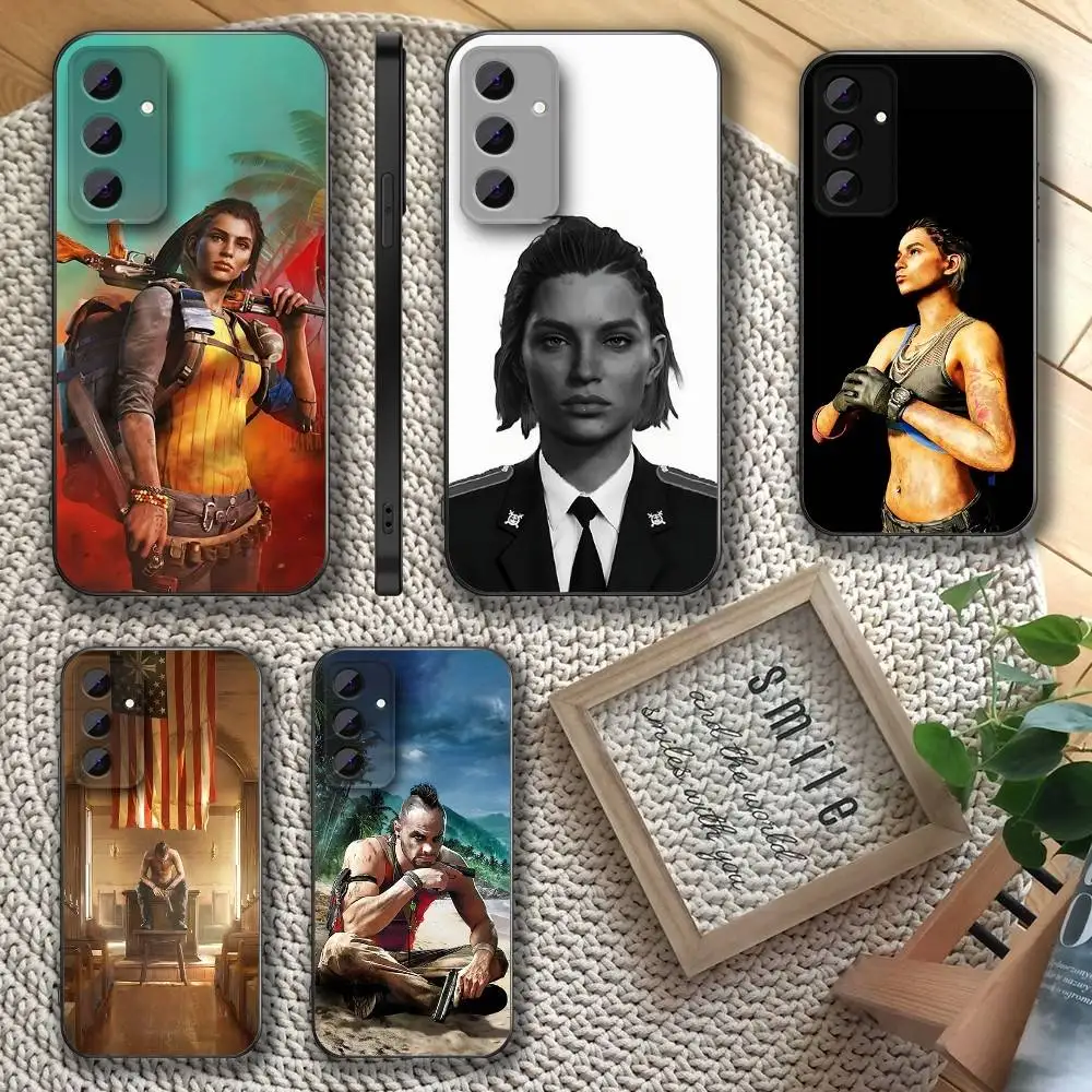 

F-Far C-Cry Dani Rojas Phone Case For Samsung S 25,24,23,22,30,21,10,9,Ultra,Plus,Lite,FE,4,5 G Soft Black Case