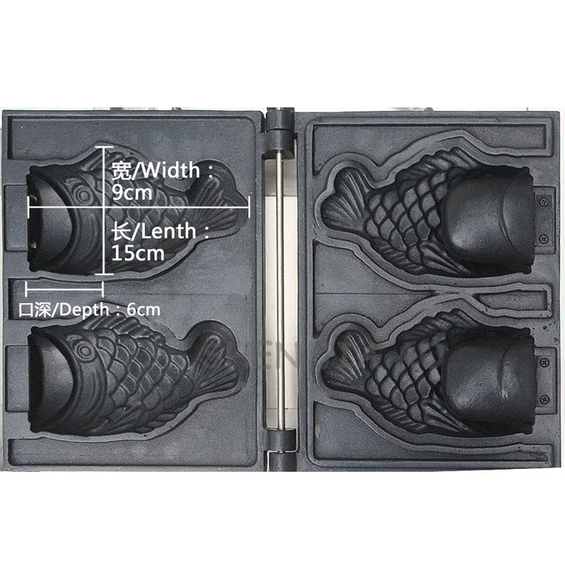 110/220V 3200W cyfrowy wyświetlacz ciepło elektryczne otwarte Snapper maszyna do spalania ryb komercyjna maszyna do lodów Snapper maszyna do chleba