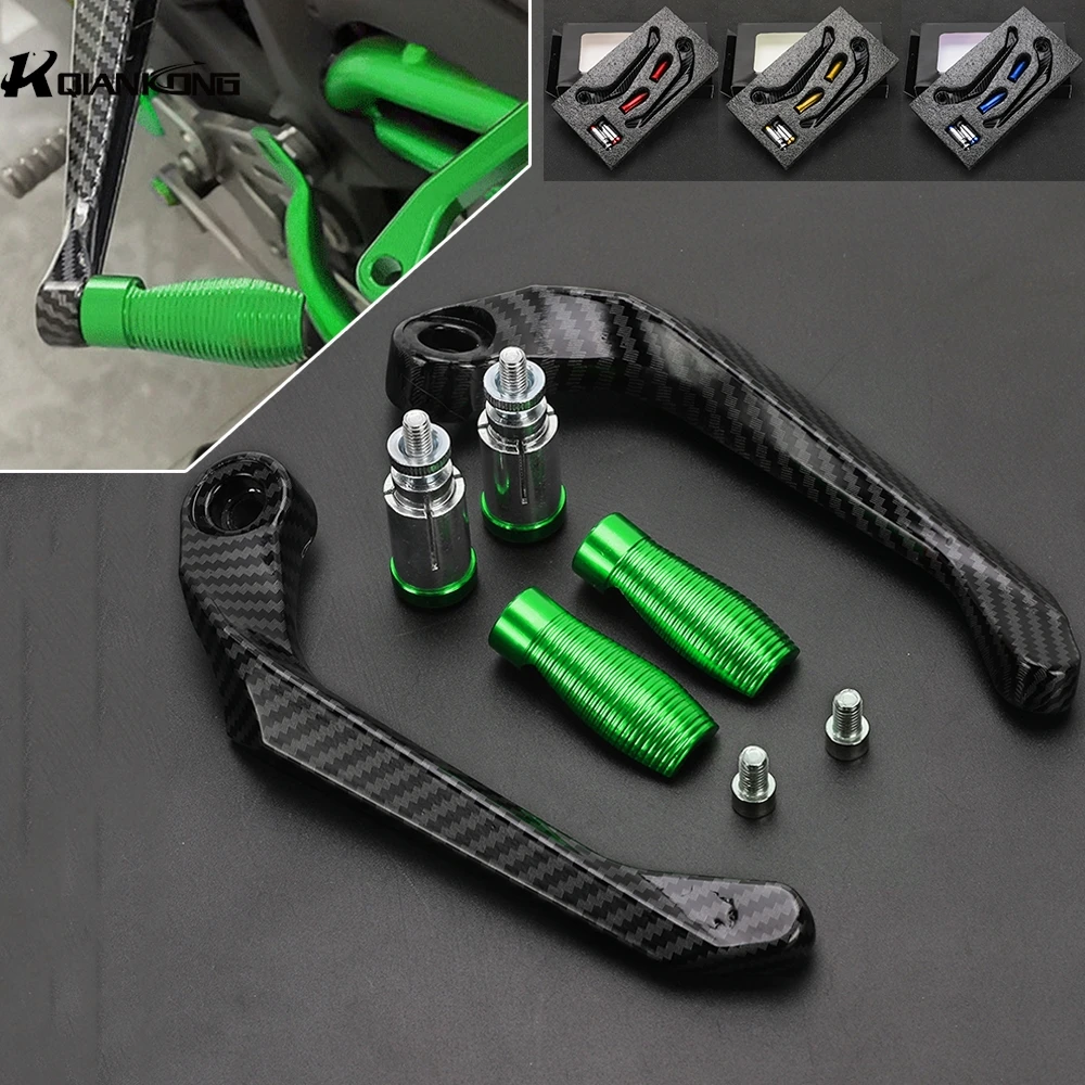 

Motorcycle FOR kawasaki NINJA650R NINJA 650 650R 2006-2025 2024 2023 Handlebar Brake Clutch Lever Hand Guard Handguard Protector