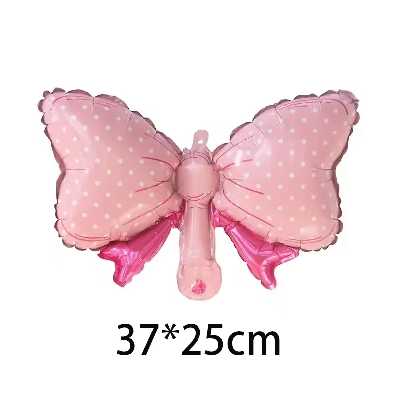 6pcs Mini Bow Balloon Bow Tie Pink Balloon Bow Balloon Wedding Bride Shower Girl Gift Balloon Decoration