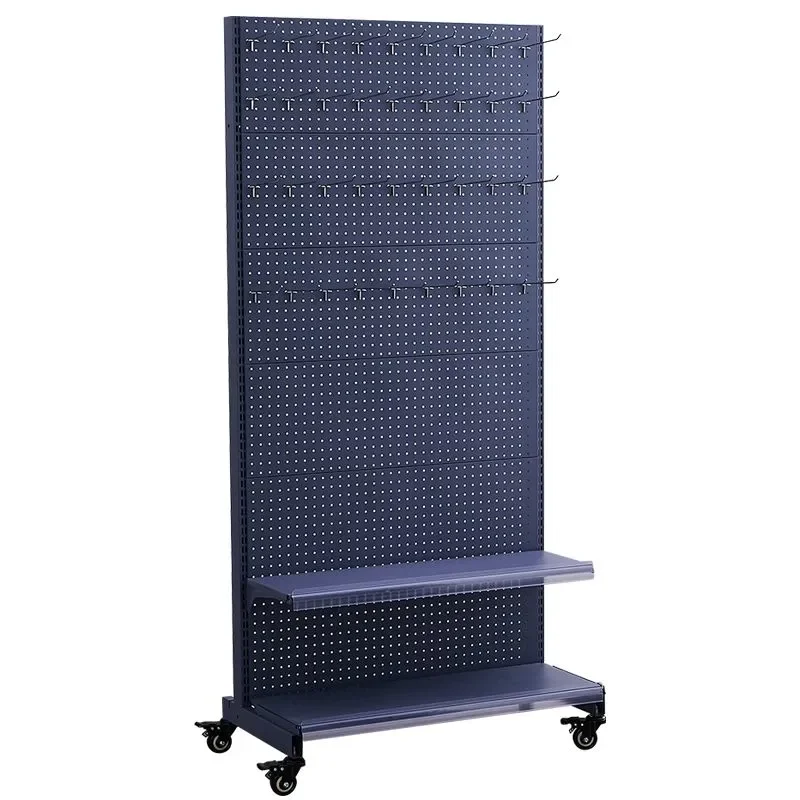 convenience store shelves, orifice plates, hooks, storage accessories, stationery, display racks with wheels