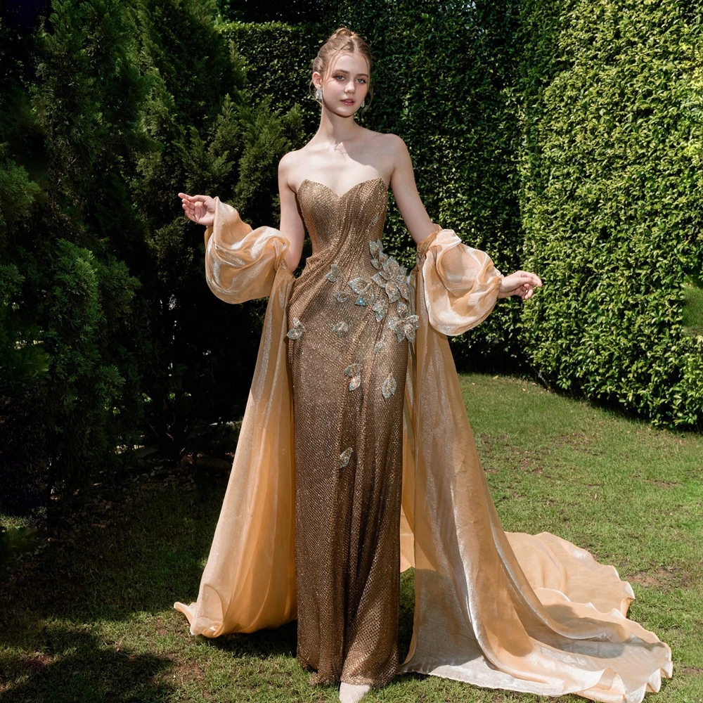 Luxury Gold Sequin … - image