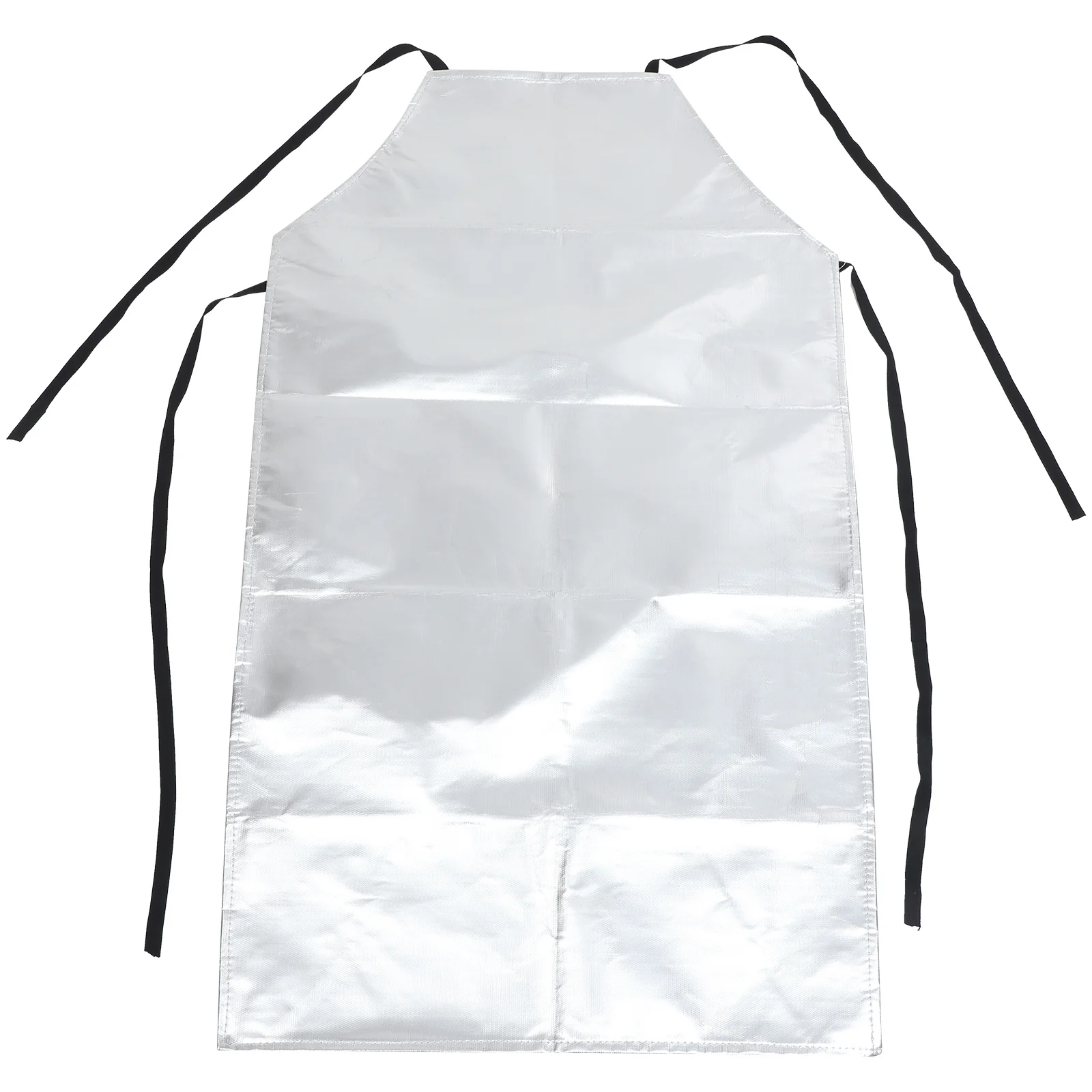 

Oil Resistant Thermal Insulation Fireproof Aluminum Foil Apron Heavy Duty Protective Cover for Welding Metal Processing Wood