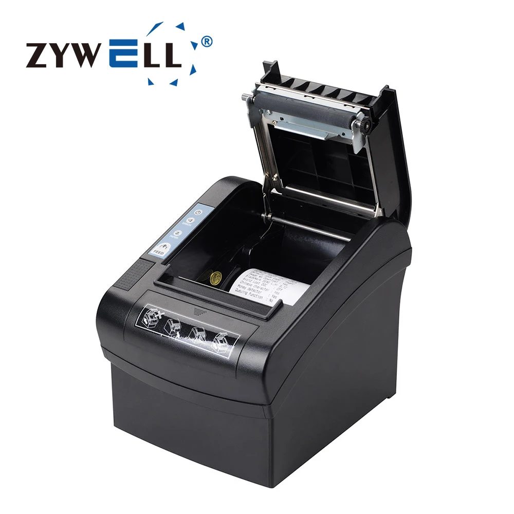 ljc 2026new ZYWELL ZY806 80mm Pos Receipt Printer Inkless Thermal Bill Printer Wifi Order Printer
