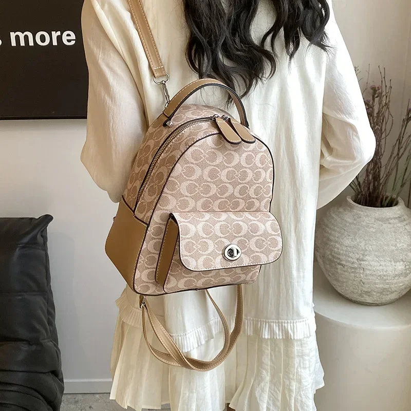 

2025 Exclusive Collection European-Style Color Block Tote - Women's Spacious Interior Shoulder/Hand Carry New Bag