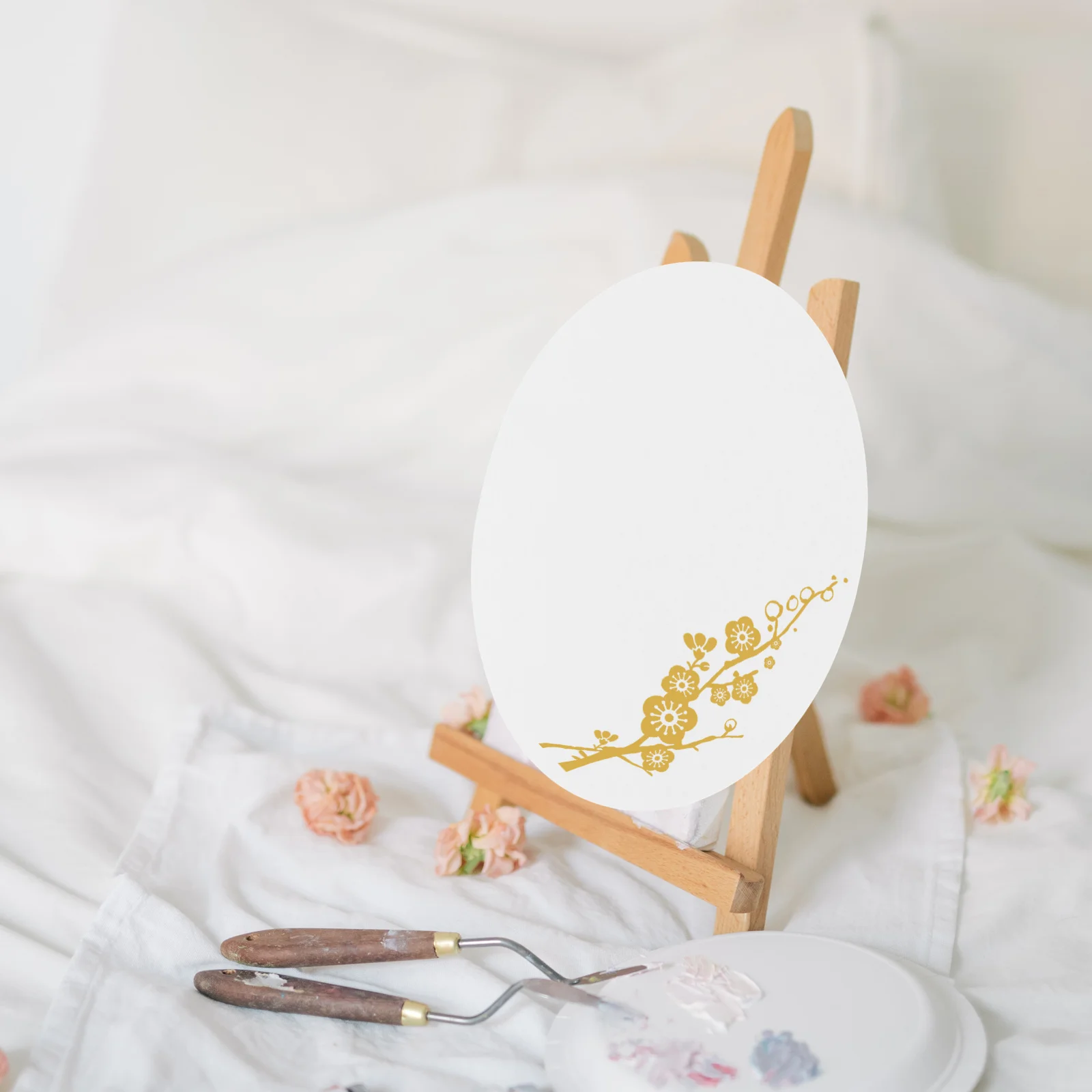 

20pcs Colorful Painting Cardboard Round Diy Drawing Paper Thick Smooth For Art Projects Mandala Handicrafts Craft Sheets