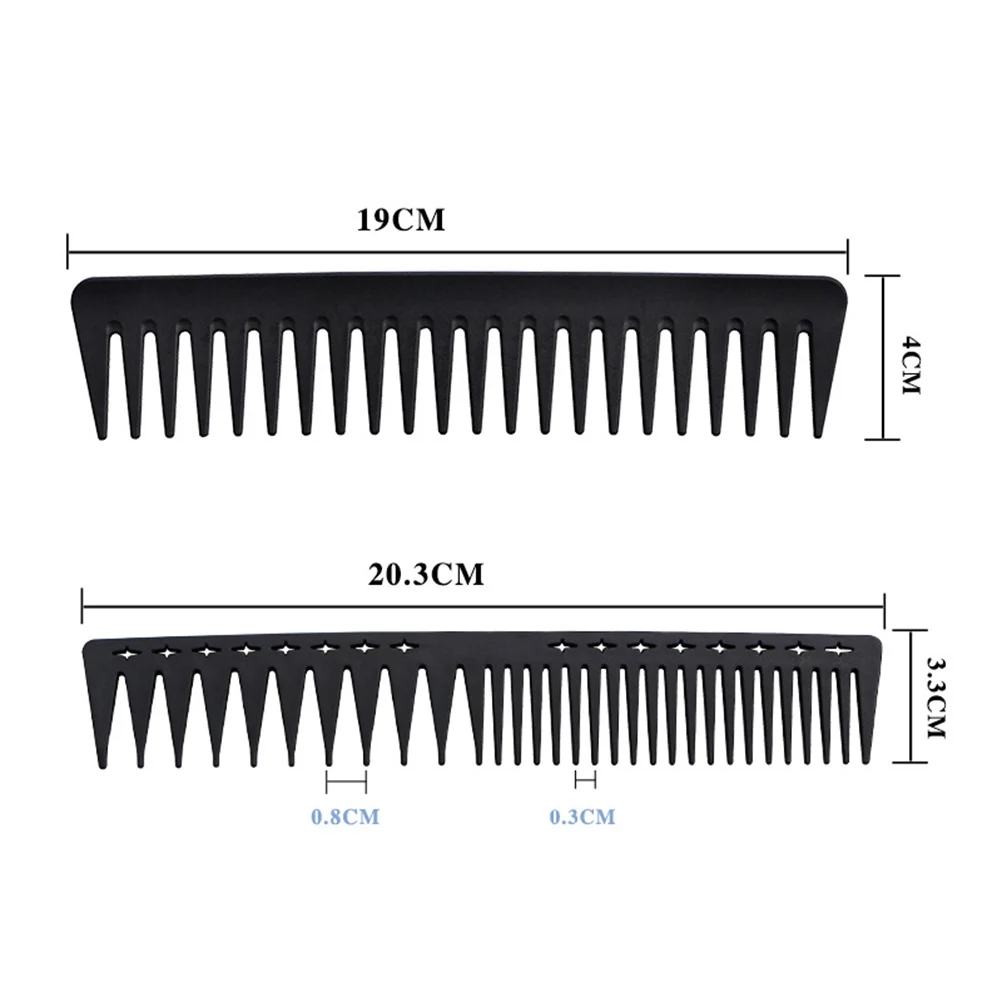 

Retro Oil Hair Comb for Men Slicked Back Styling Salon Barber Vintage Wide Tooth Durable Smooth Long Thick Wet Dry Hair Promote