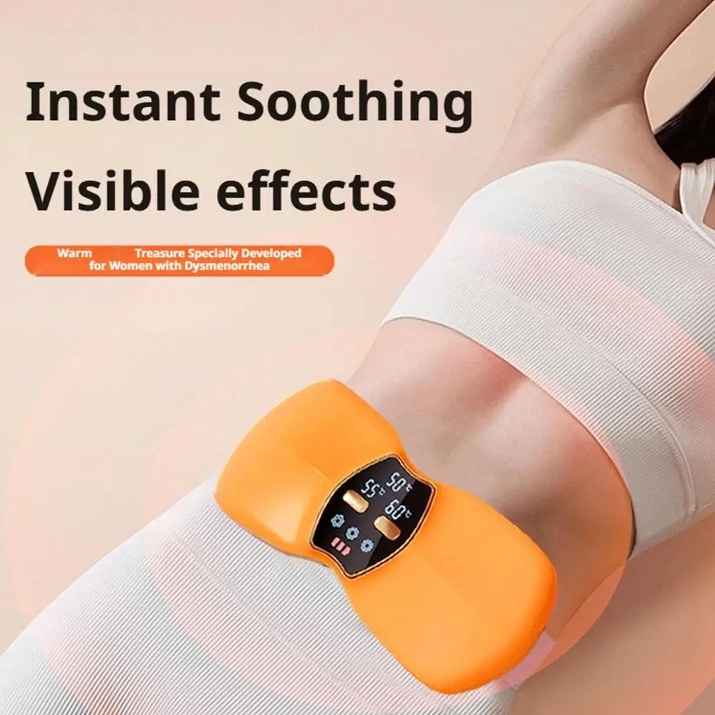 

New Uterus Warming Waist Support Belt Electric Constant Temperature Warm Palace Belt Massage Physiotherapy Menstrual Relief Pain