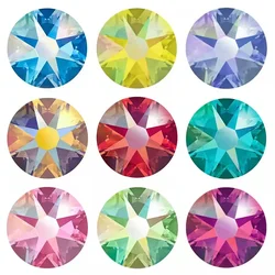 2088 SS10 Non Hotfix 3D Crystal Stone Gem 1440pcs/bag Flatback Swarovsky DIY Nails Rhinestones Art Decoration Manicure