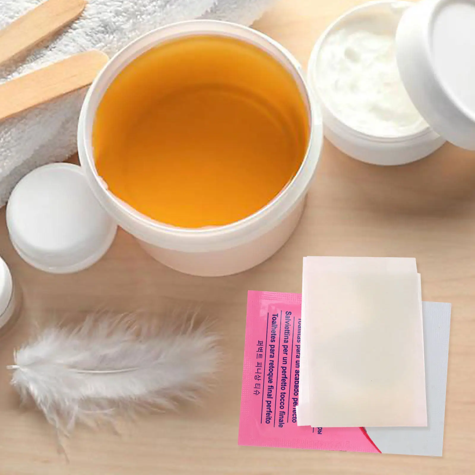 : Lingettes de soins de la peau