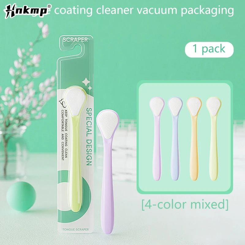 

Двухсторонний скребок для языка, инструмент для свежего дыхания и очистки языка, мягкий скребок для ухода за полостью рта, двухстороннее очищение
