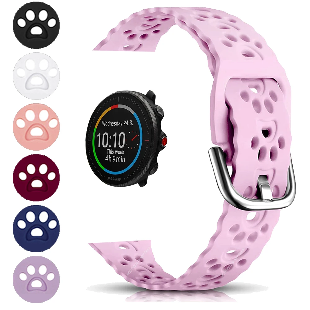 

Band for Polar Vantage M2 M/IGNITE 2 Wrist Strap for Polar Grit X/Unite Replacement Silicone Bracelet 20mm 22mm Ladys Watchband