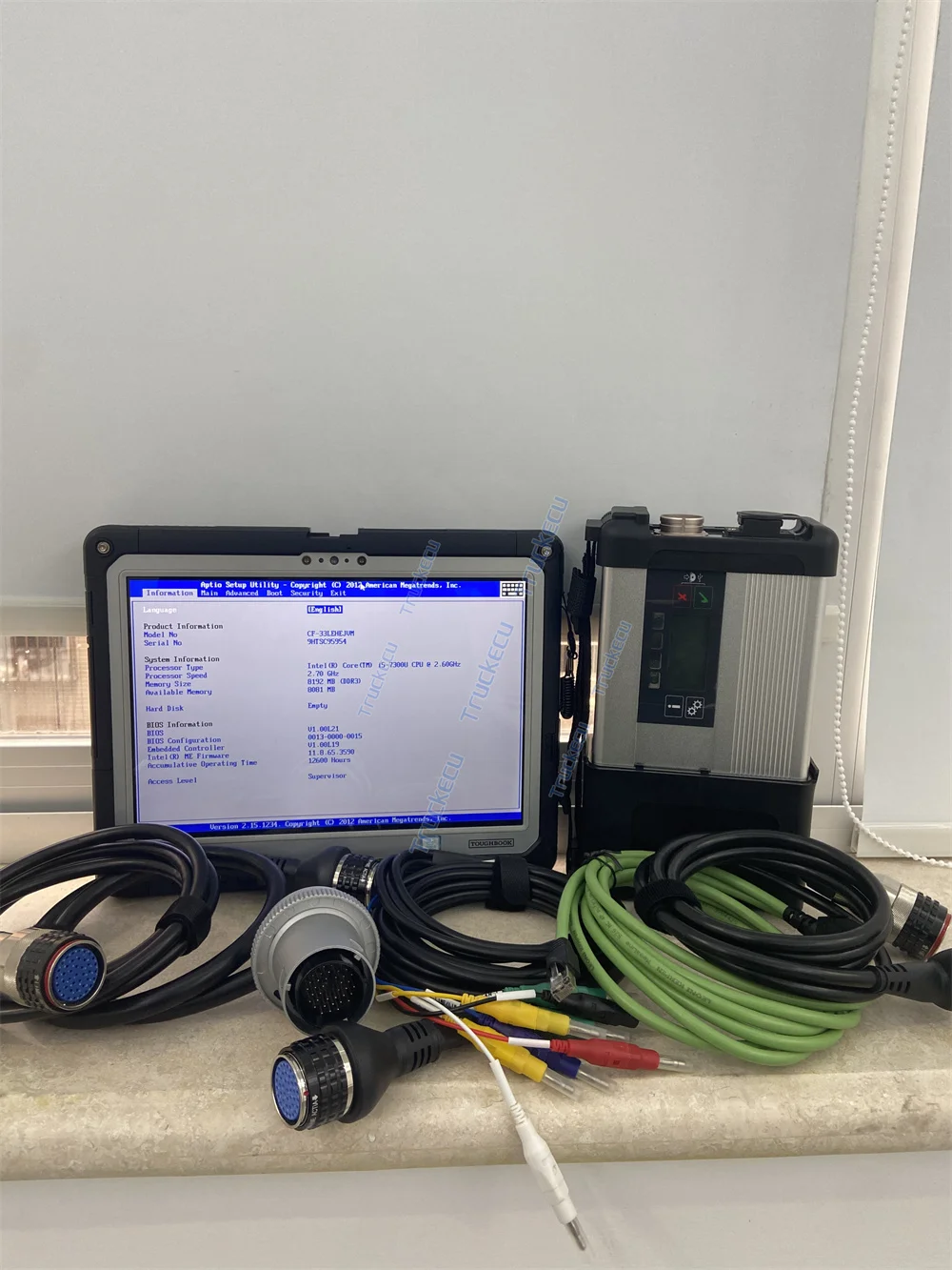 Workshop MB SD Connect C5 STAR Diagnosis Equipment, Xentry Software CF33 Tablet for Benz ACTROS Truck Car PK C4 C6 M6