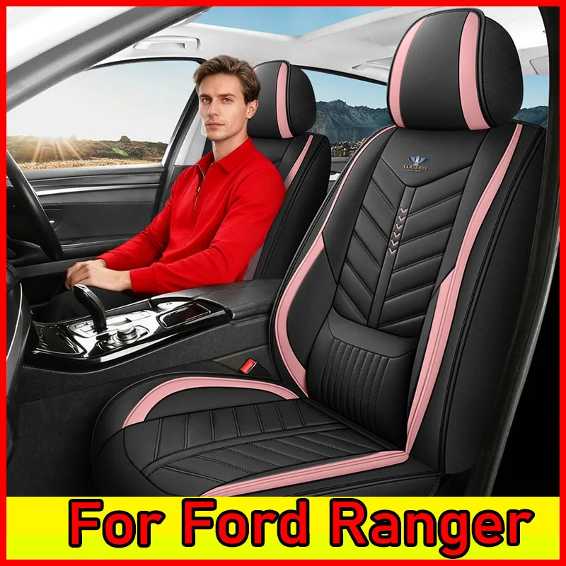 

Чехол на автомобильное сиденье FORD RANGER, водонепроницаемый, из искусственной кожи, удобный, износостойкий, чехол на сиденье, полная упаковка, чехол на 5-местное сиденье