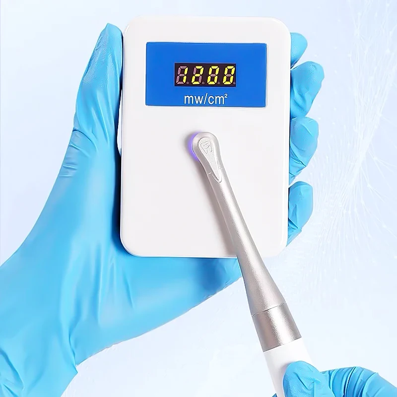 

Wireless Dental LED Curing Light Meter Tester Radiometer Digital Display Testing Unit