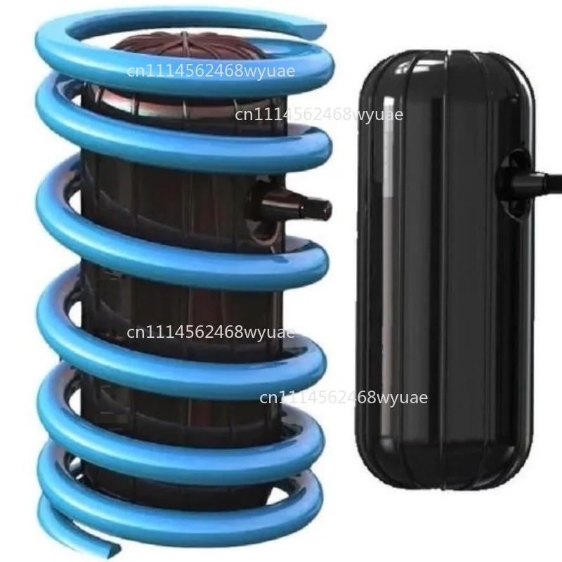 1 pair Universal Thickened Spring Airbags, Rear Suspension Shock Absorber for Automobile Load Bearing & Noise Reduction