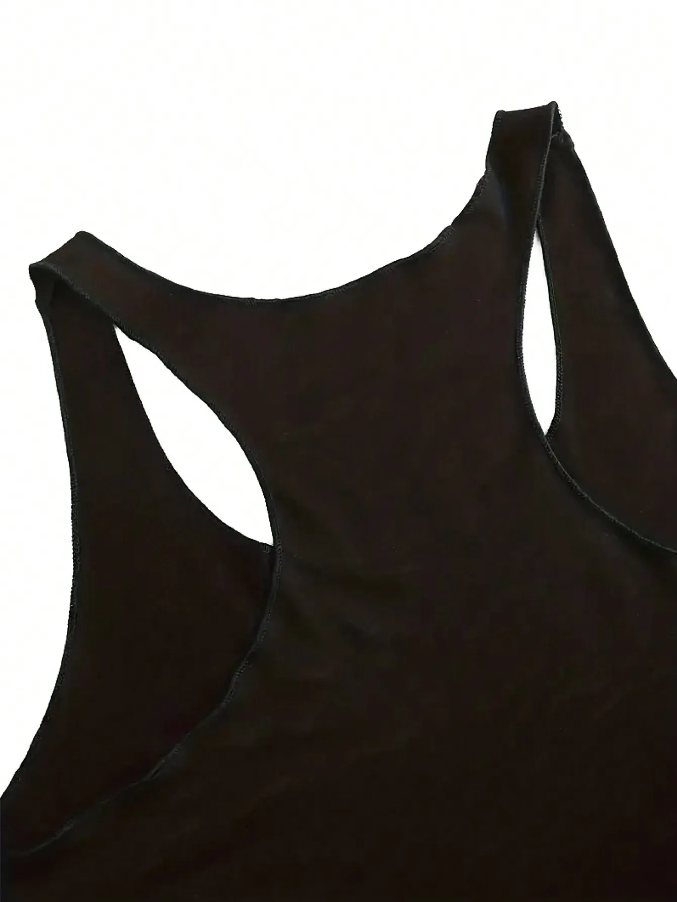 2026 Damen Sommer Neuheit Lässiges Slogan-Print Tanktop in Unifarben, Ideal für den Alltag und Reisen, Bequem zu Tragen – Detail 5