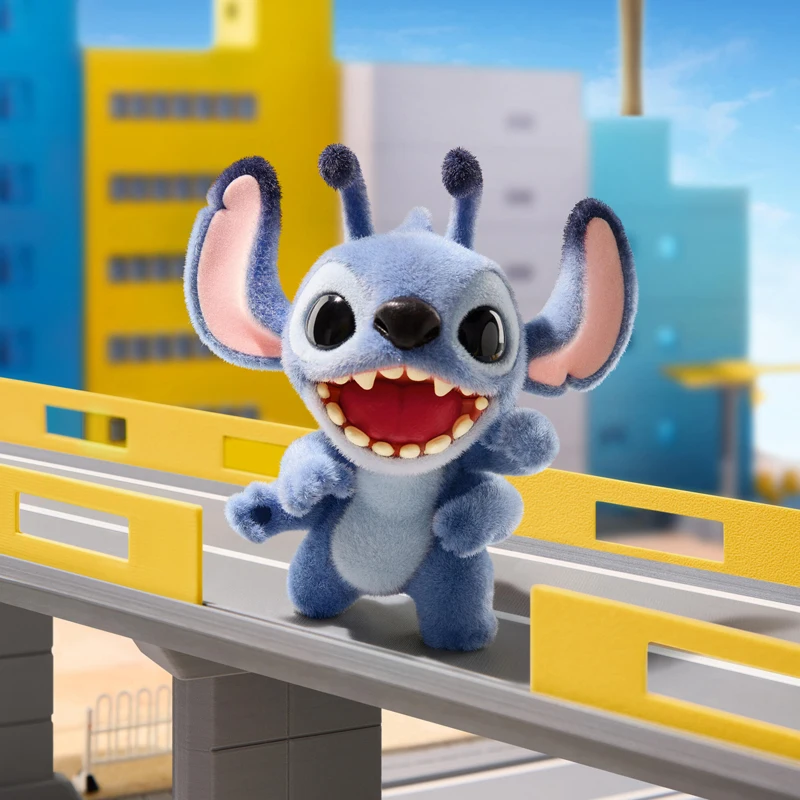 Nowa seria Hot Stitch Ohana Means Family - Blind Box, figurka Stitch do dekoracji biurka, Mystery Box, kolekcja figurek, prezent na Boże Narodzenie