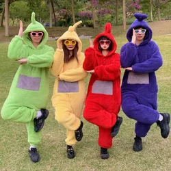Anime TeleCostubbies Costumes For Adult Kids SoftLala Home Clothes Cosplay Long Sleeves Piece Pajamas Costume Party Wear