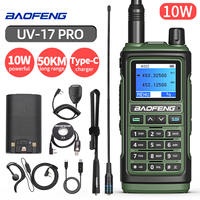 Bao feng UV-17 Dual Band UHF VHF Portable Walkie Talkie Long Range Handle Radio fm Wireless Amateur Two-Way Radio for hunting