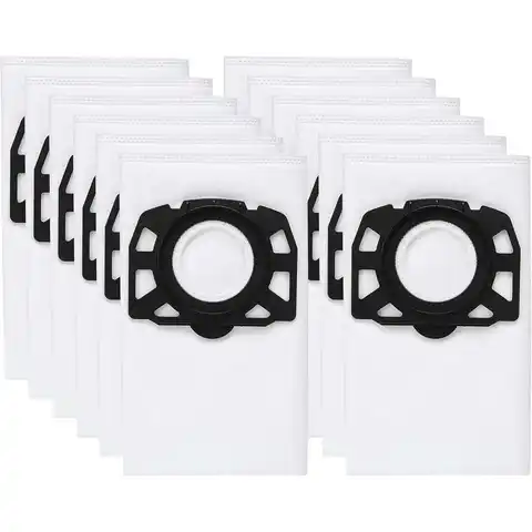 Vacuum Cleaner Bags Compatible with Karcher WD2 Plus, WD 3, KWD 1, KWD 2, KWD 3, MV 3, SE 4001, SE 4002 Wet & Dry Vacuum Cleaner