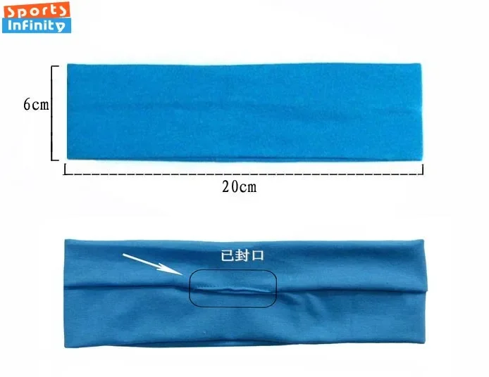 Fascia elastica per bambini in cotone fascia per capelli per ragazze e ragazzi che assorbe il sudore fascia sportiva per adolescenti fasce per capelli Anti sudore copricapo atletico