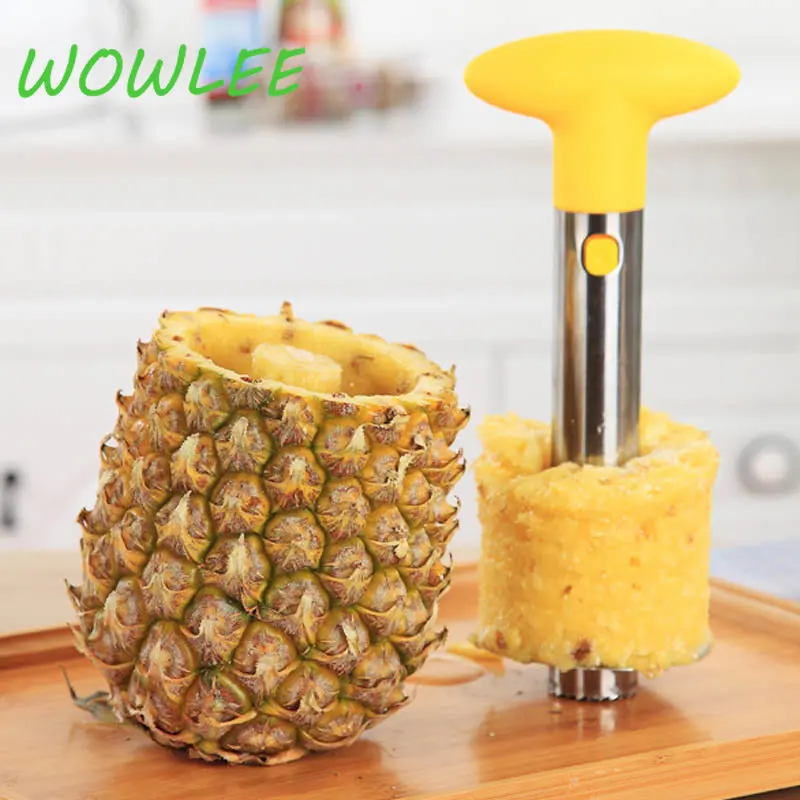 

Fruit Pineapple Corer Slicers Peeler Parer Cutter Kitchen Easy Tool Stainless Steel or Plastic