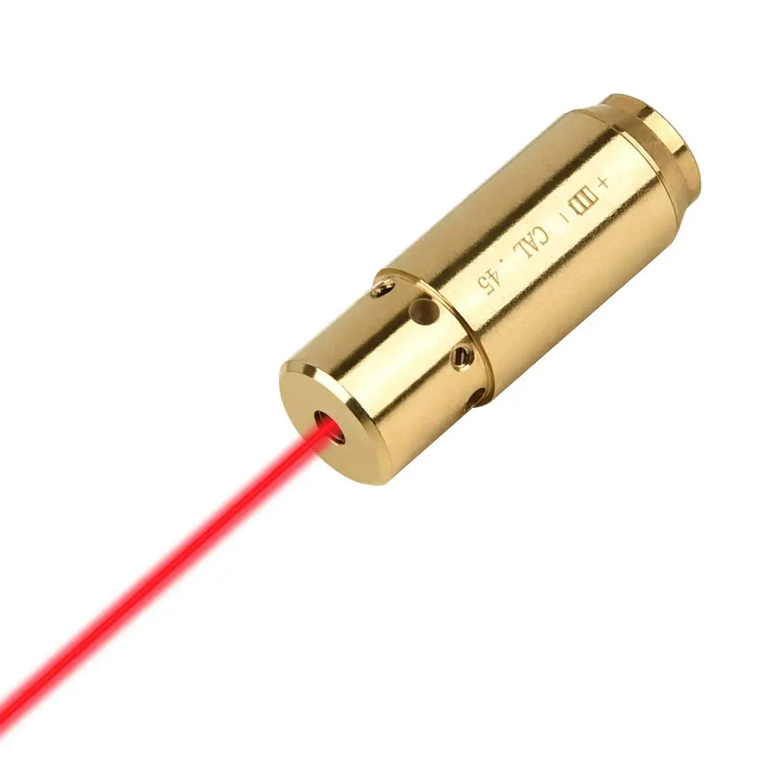 MidTen Bore Sight 45 acp Red Dot Boresighter with 6 Batteries Bullet Caps Tactical Hunting Collimator Universal Professional - Image 5