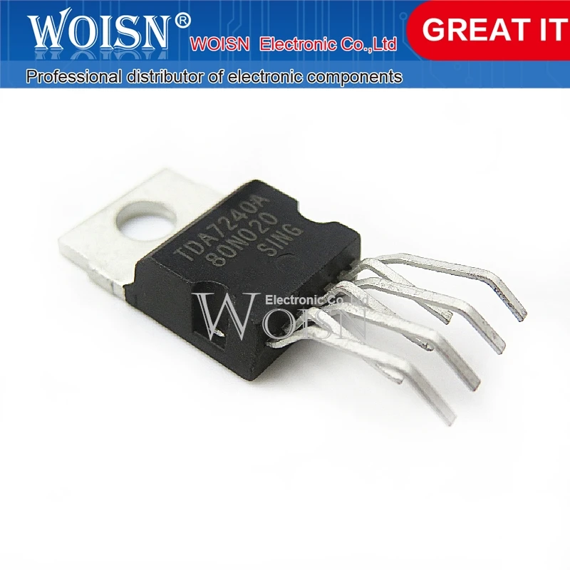 10pcs/lot TDA7240A TDA7240 TO-220-7 In Stock