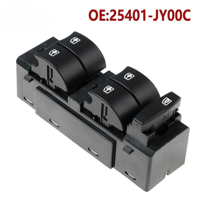 

For Renault Koleos 2008-2016 Car 25401-JY00C 25401JY00C Master Electric Power Window Switch