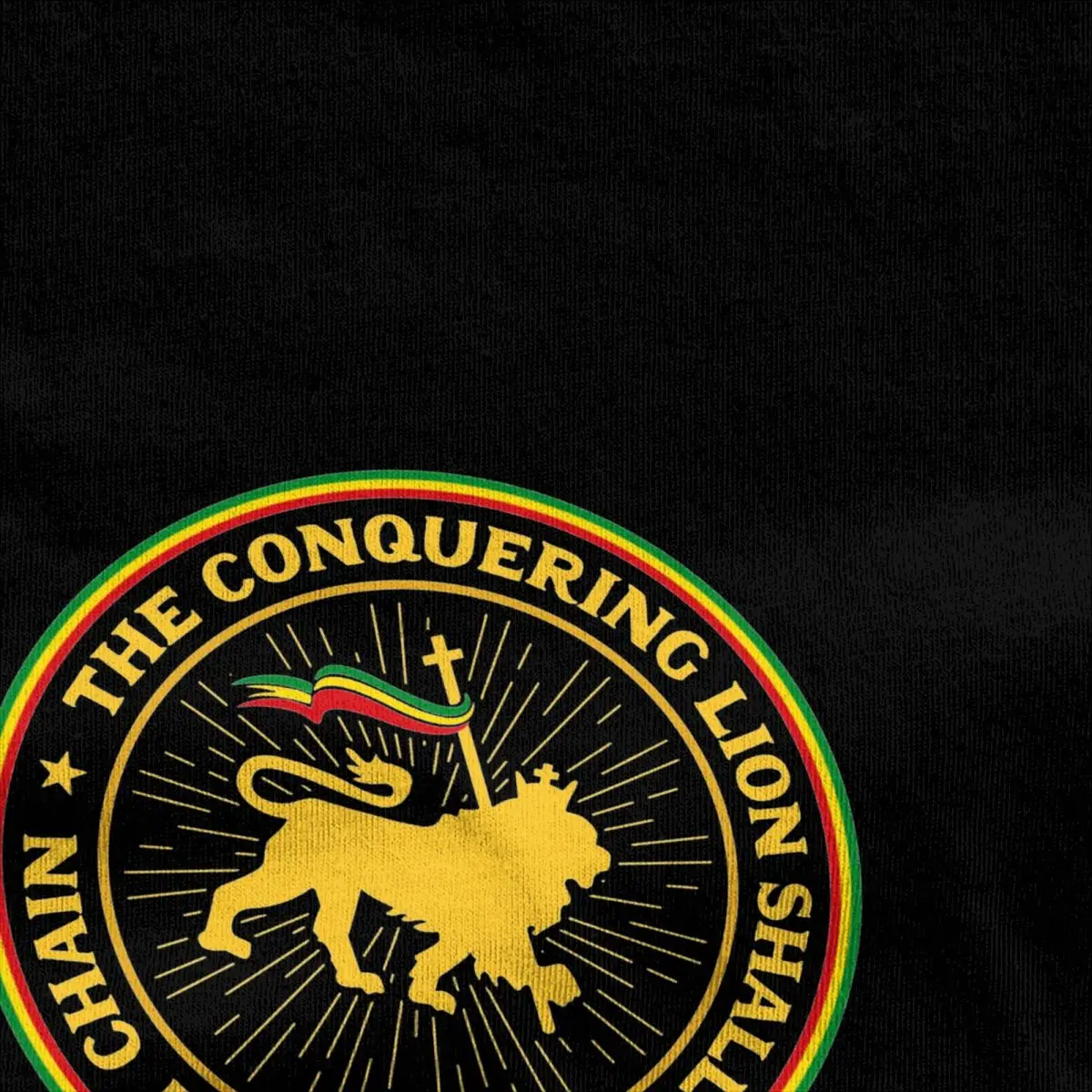 Jamaica Lion Of Judah Rastafari Rasta Stuff Shirt Men Women Rastafarianism Funny 100% Cotton Tees Birthday Present Clothes