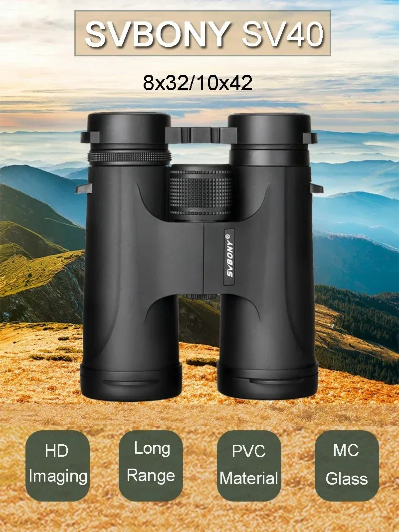 

SV40 Binoculars 10X42/8X32 Powerful Professional Telescope HD Long Range Camping Equipment for Traving Suvival