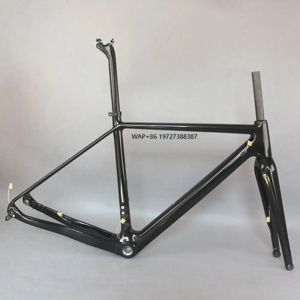 

NEW Gravel Carbon Bike Frame Gravel Di2 Carbon Cyclocross Frame Disc Flat Mount Bicycle Custom Painting 700C GR029-YS728