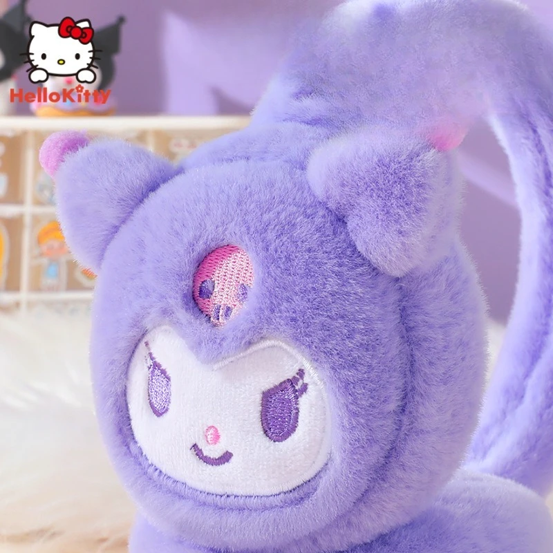 MINISO クロミ 子供用イヤーカップ 暖かい冬 ぬいぐるみ耳 かわいい耳 かわいいサリオ