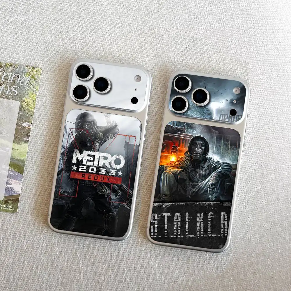 Post Apocalyptic Game Metro 2033 Skin Wrap Decal Sticker Protective Back For IPhone 17 Pro 17 Pro Max
