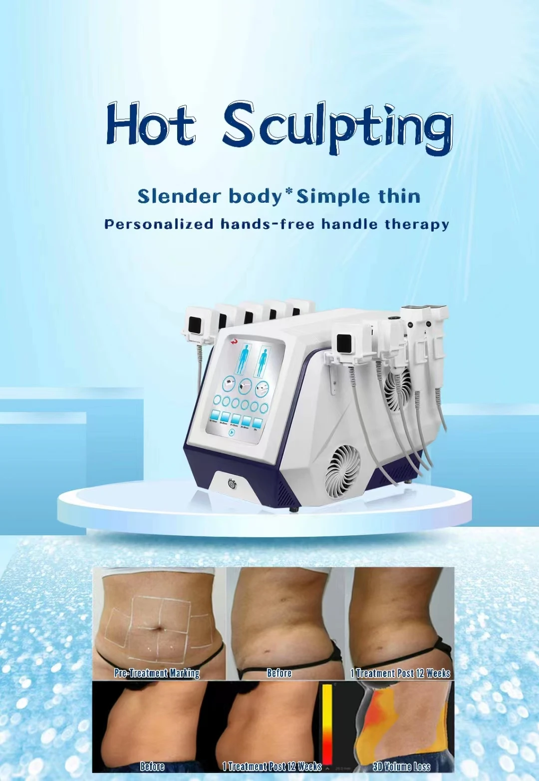 

ID машина для растворения жира, подтяжка кожи, многофункциональное устройство для лица, похудение, потеря веса, оборудование для коррекции фигуры, спа-салон