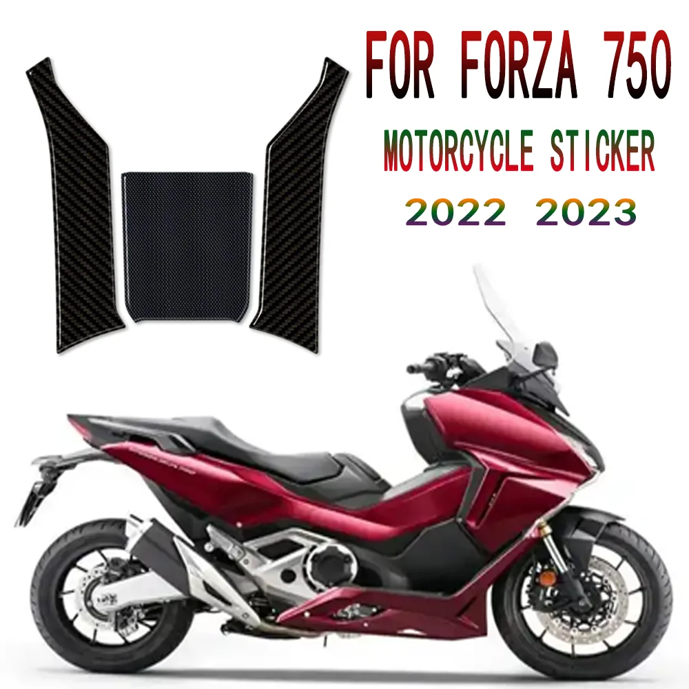 

3D Gel Resin Sticker Footboard protection For Honda Forza 750