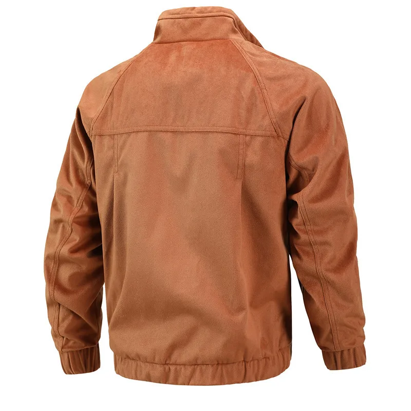 Jaquetas bomber masculinas, casacos casuais de alta qualidade, gola de stand, jaquetas fit, roupas masculinas, tamanho 4XL, nova primavera, outono