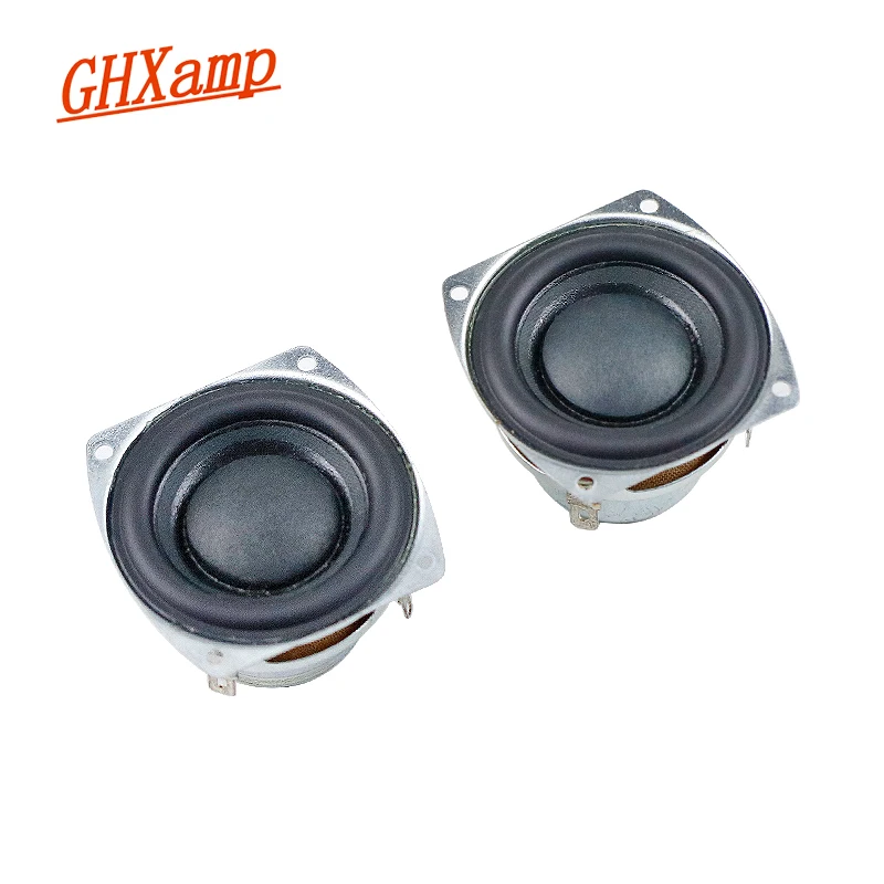 GHXAMP For LG 2.25inch 56mm Neodymium Full frequency Speaker 6ohm 40W Paper Basin Rubber Edge 25mm large Voice Alto Voice 2PCS