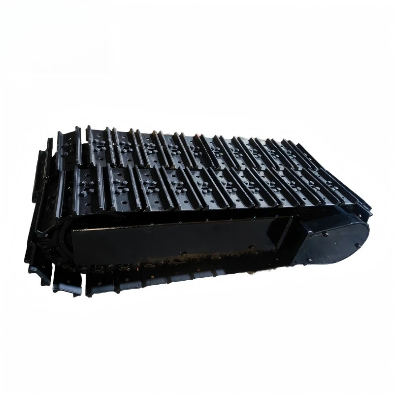 1.6 ton steel crawler chassis assembly for excavators, drilling rigs, water wells, pile drivers, crushers, wood chips