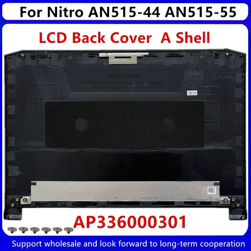 New For Kailxuling Nitro AN515-44 AN515-55 LCD Back Cover A Shell AP336000301 60.Q7KN2.001 / Front Bezel AP2K1000300 / Hinges