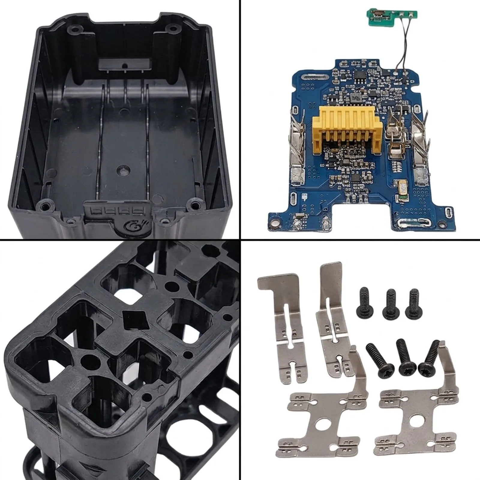 Lithium Battery Case 18v Power Tool Battery Case Stickers Bracket Built-in Memory Function Dual IC Detection Lithium