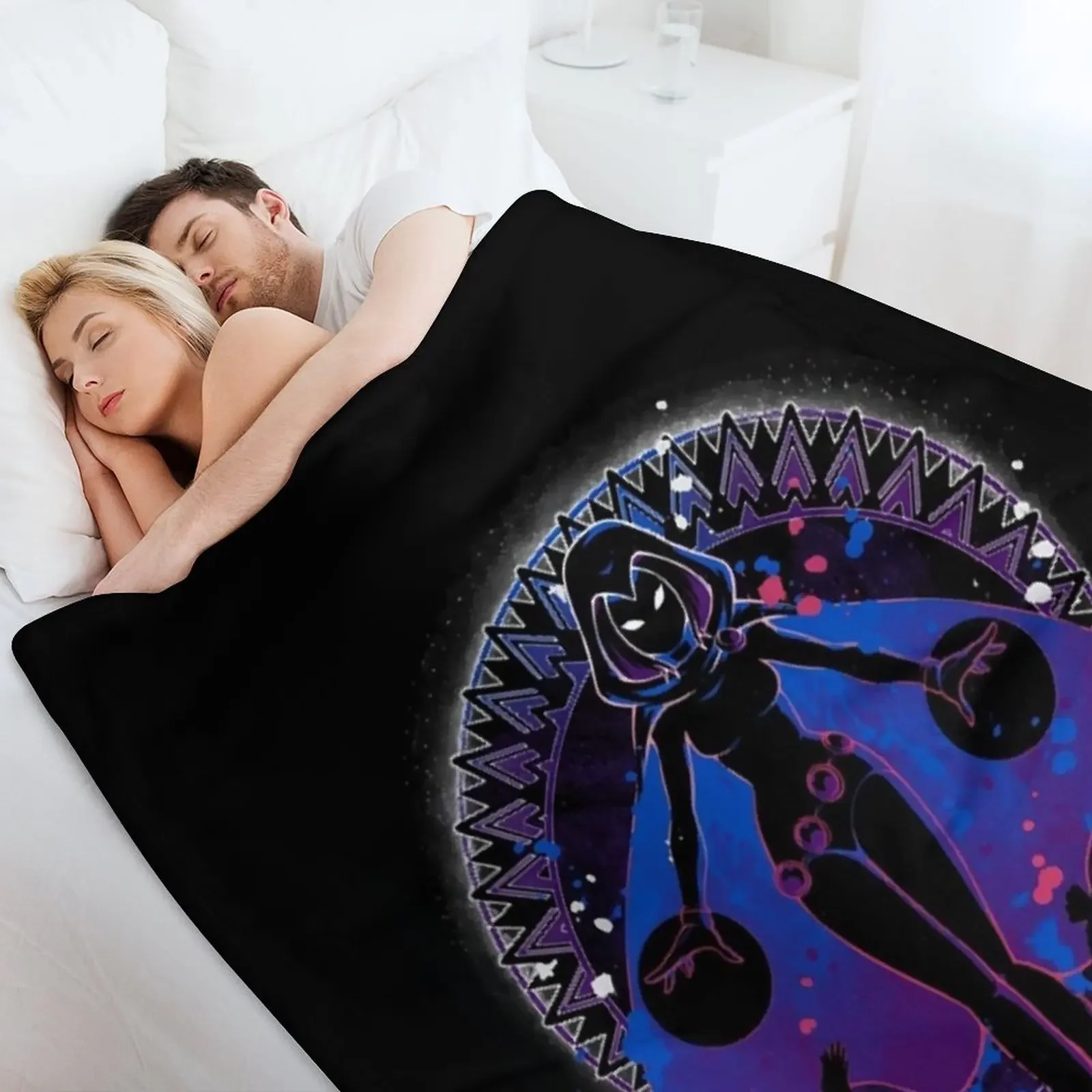 ريفين شادو رمي بطانية لينة تتحرك رقيقة لحاف البطانيات #4