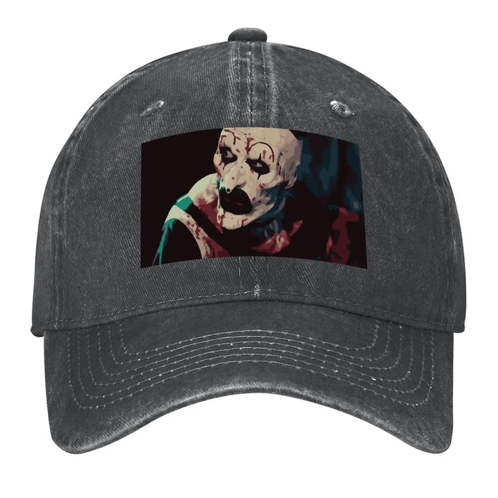 

Art The Clown - Terrifier Baseball Cap Dropshipping Luxury Hat hats on offer Kids Hat Man Women's