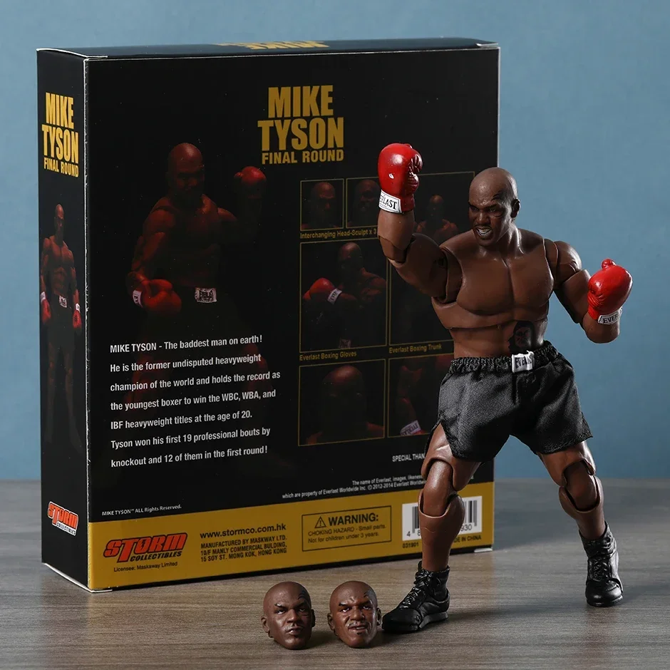 Sturm Sammlerstücke-Mike Tyson letzte Runde im Maßstab 1:12 Gelenke bewegliche Action figur Spielzeug